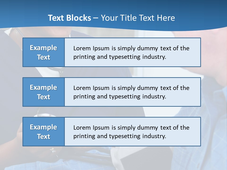Man Having His Blood Pressure Checked By A Nurse PowerPoint Template