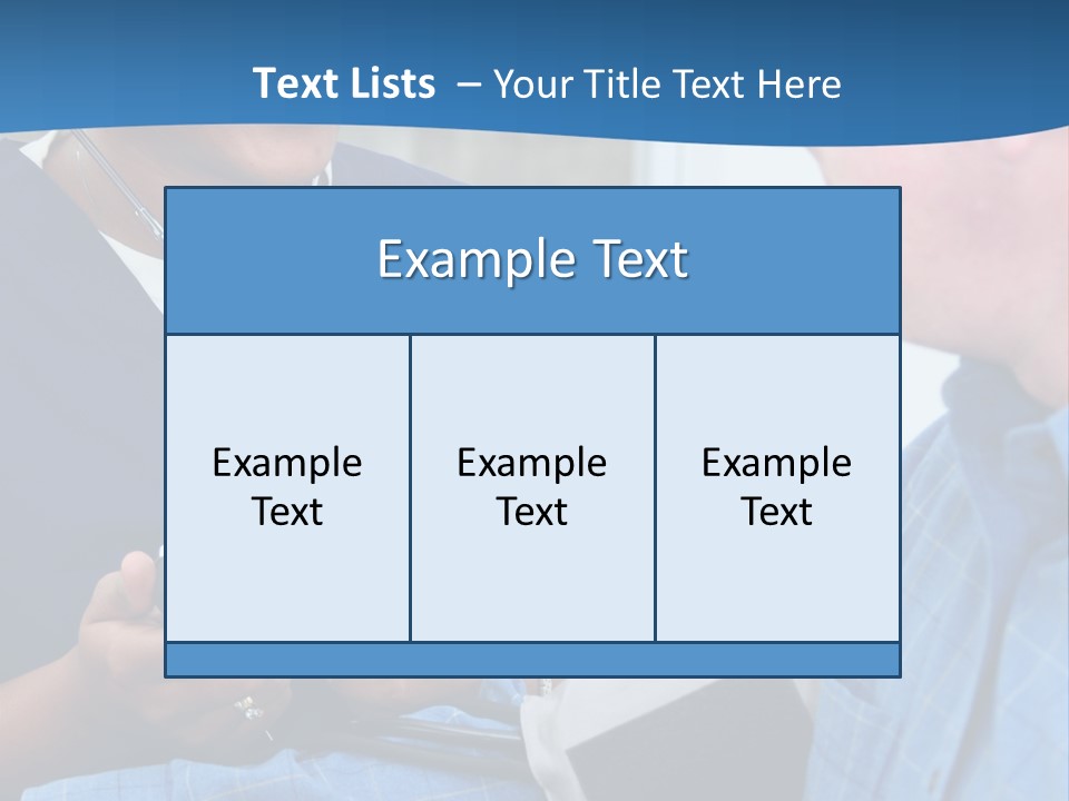 Man Having His Blood Pressure Checked By A Nurse PowerPoint Template