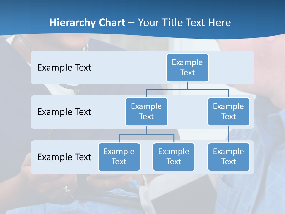 Man Having His Blood Pressure Checked By A Nurse PowerPoint Template