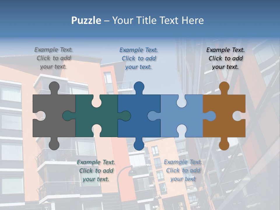 Apartment Houses In Finland PowerPoint Template