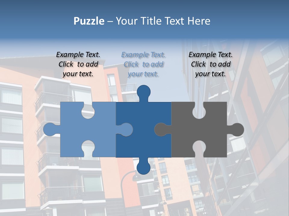 Apartment Houses In Finland PowerPoint Template