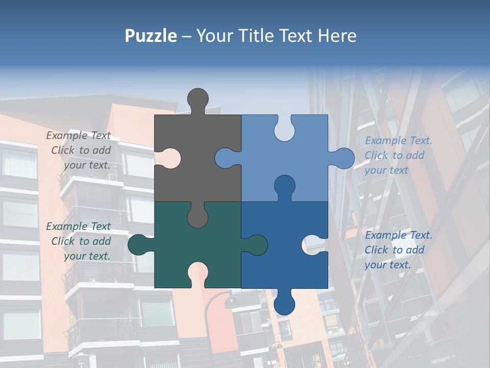 Apartment Houses In Finland PowerPoint Template