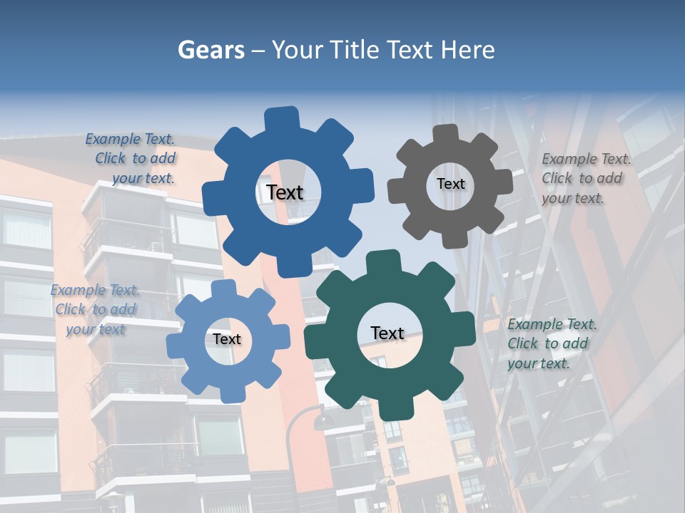Apartment Houses In Finland PowerPoint Template