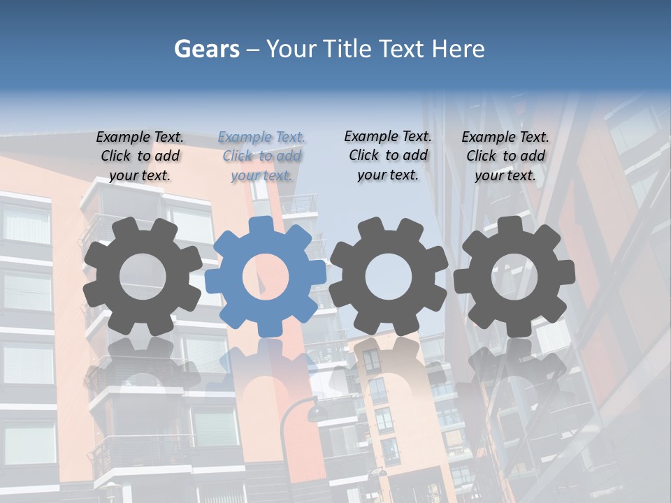 Apartment Houses In Finland PowerPoint Template