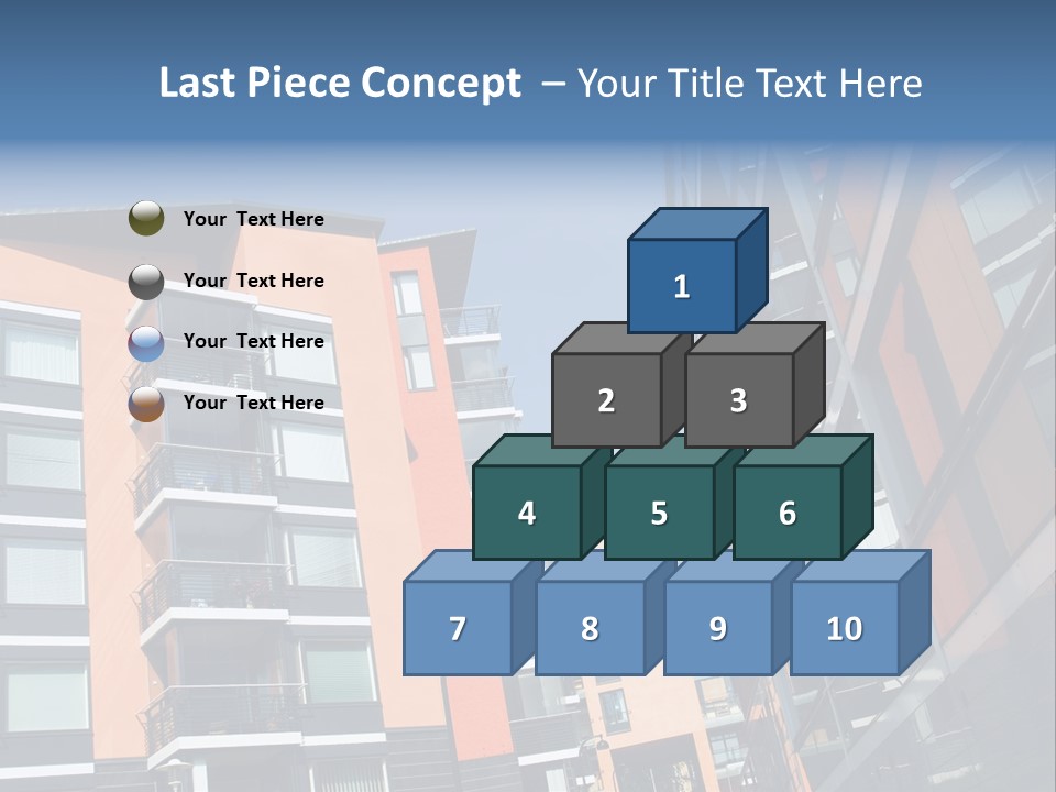 Apartment Houses In Finland PowerPoint Template