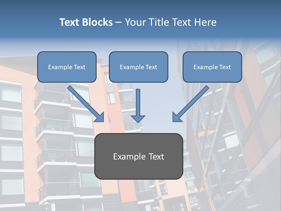 Apartment Houses In Finland PowerPoint Template
