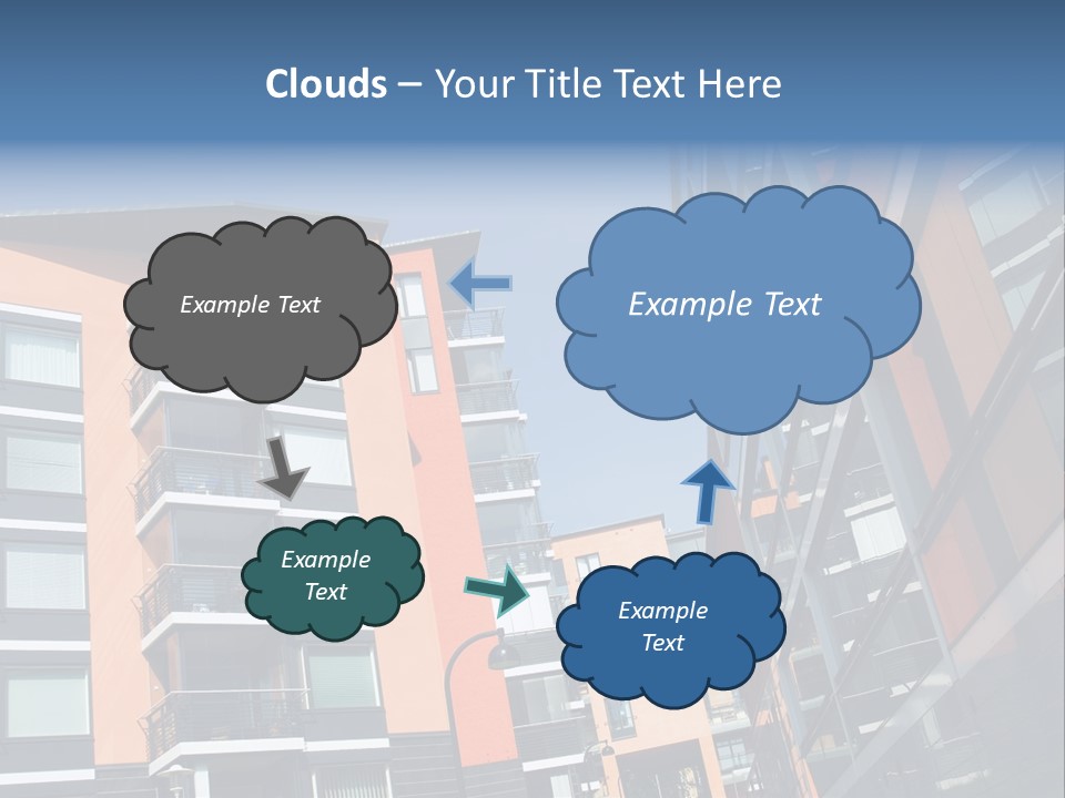 Apartment Houses In Finland PowerPoint Template