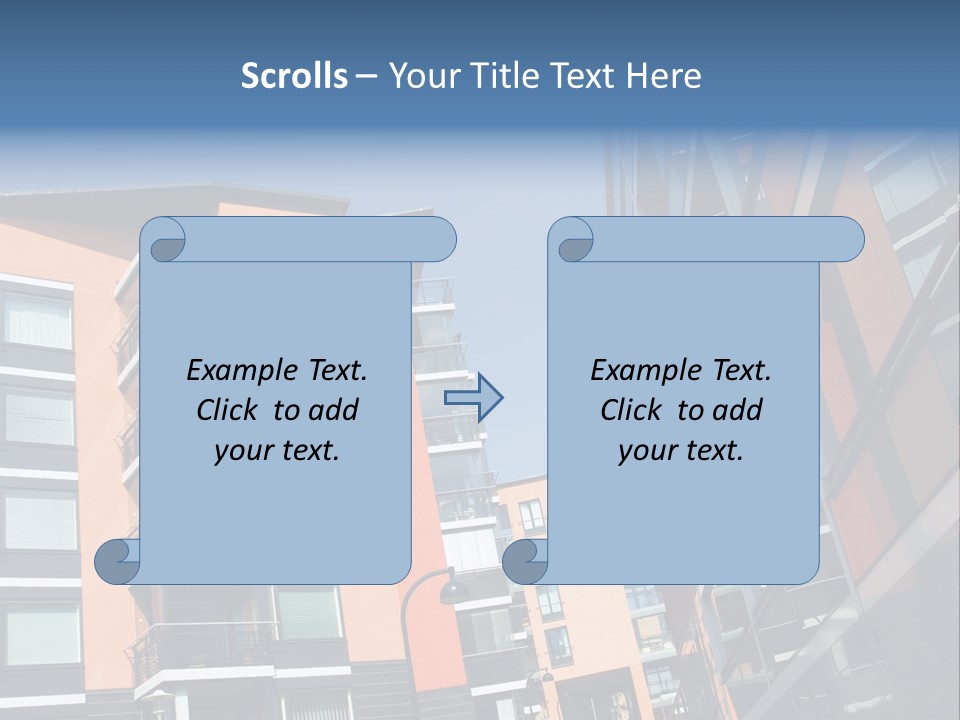Apartment Houses In Finland PowerPoint Template