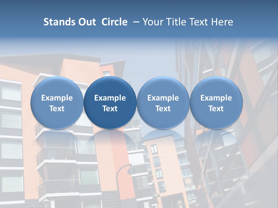 Apartment Houses In Finland PowerPoint Template