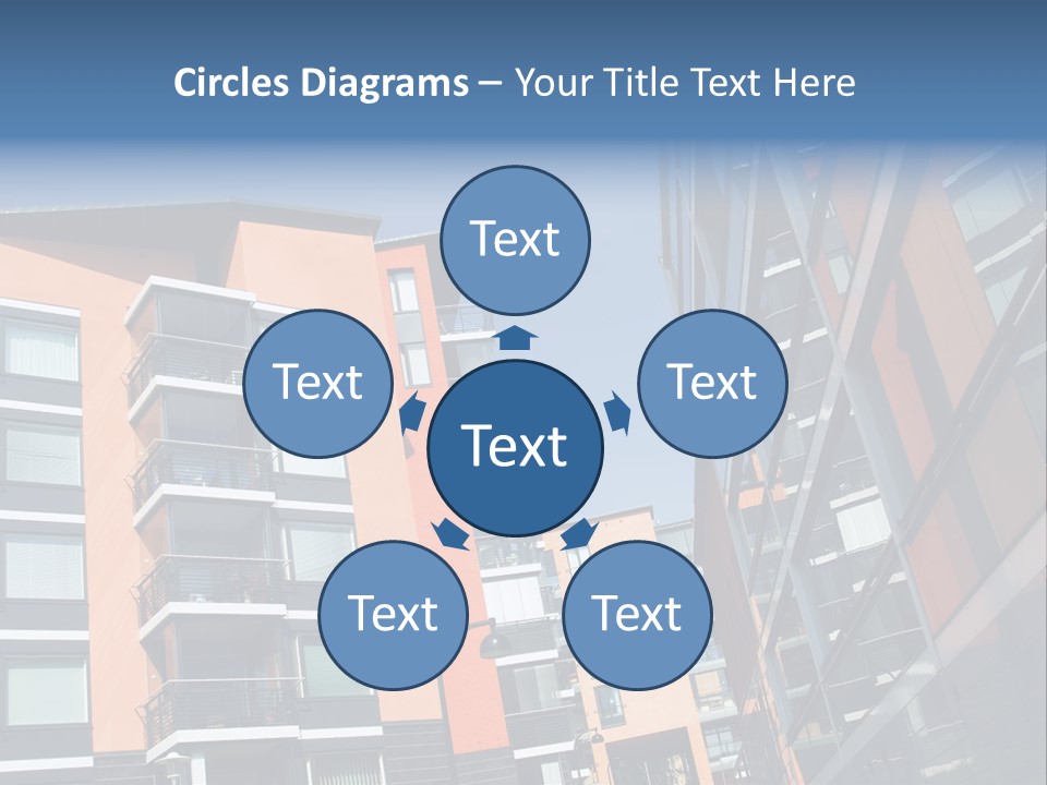 Apartment Houses In Finland PowerPoint Template