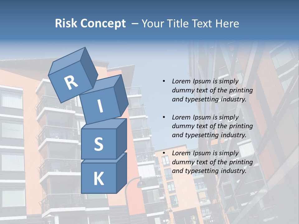 Apartment Houses In Finland PowerPoint Template