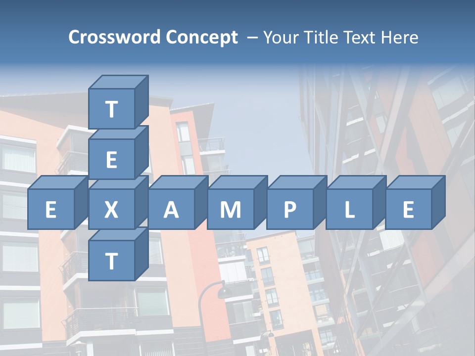Apartment Houses In Finland PowerPoint Template