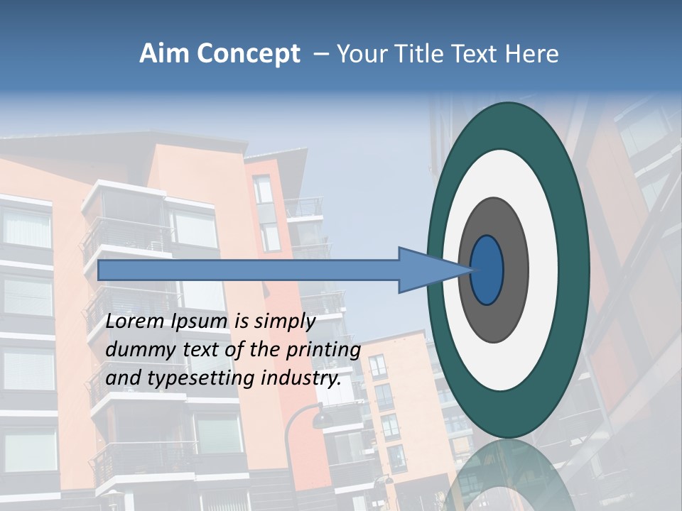 Apartment Houses In Finland PowerPoint Template