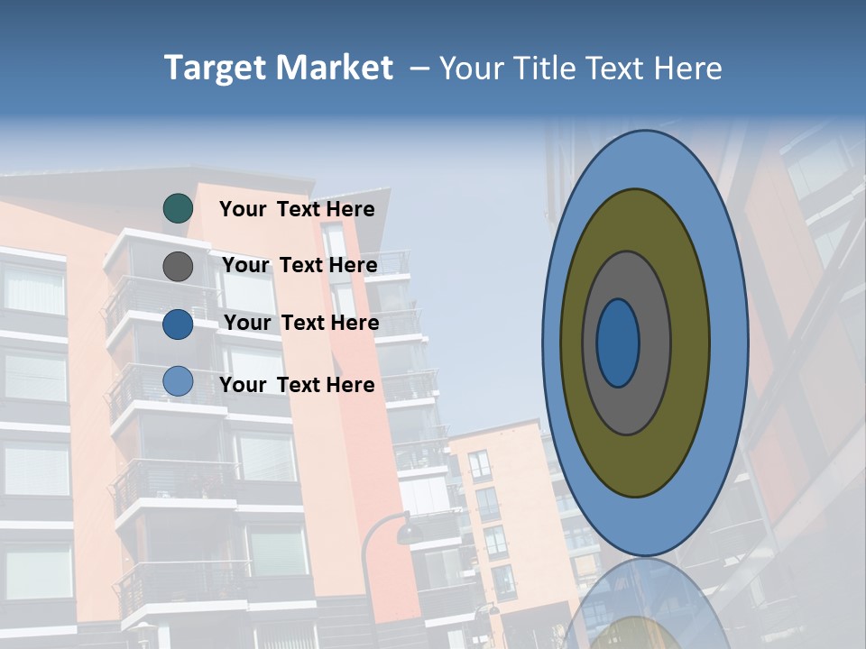 Apartment Houses In Finland PowerPoint Template