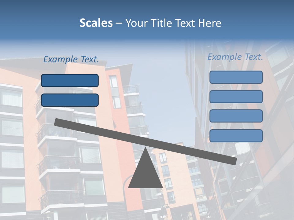Apartment Houses In Finland PowerPoint Template