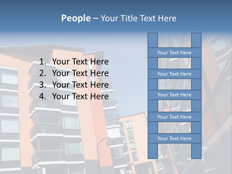 Apartment Houses In Finland PowerPoint Template