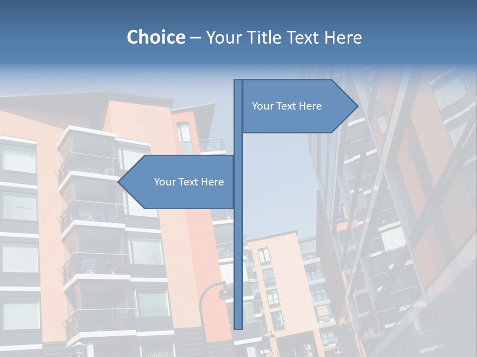 Apartment Houses In Finland PowerPoint Template
