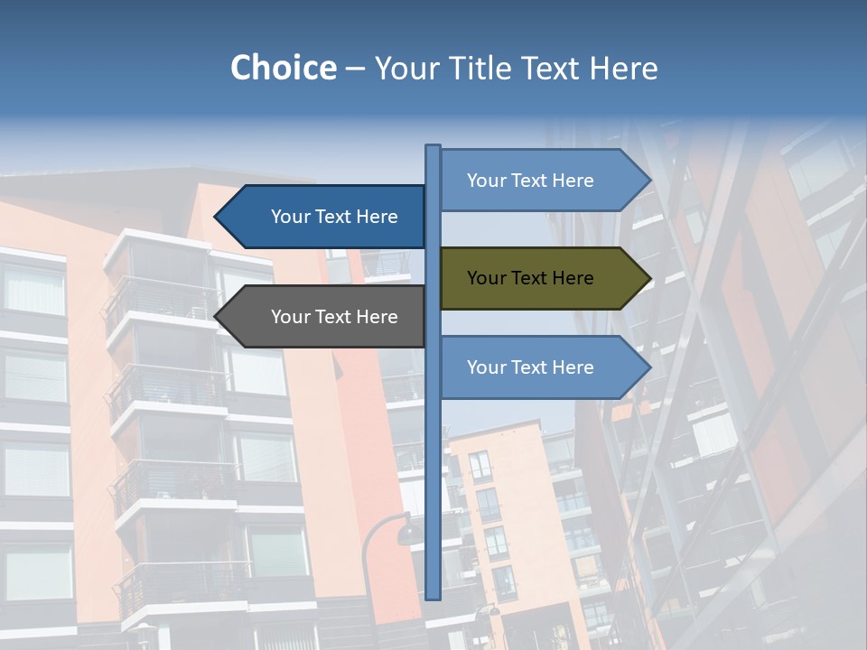 Apartment Houses In Finland PowerPoint Template