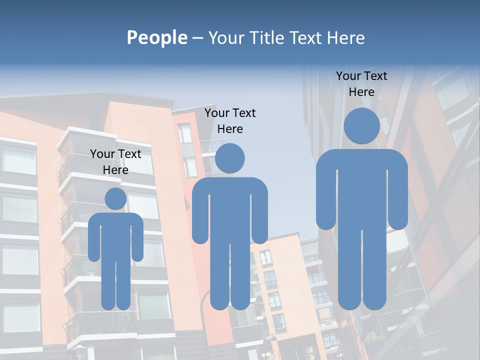 Apartment Houses In Finland PowerPoint Template