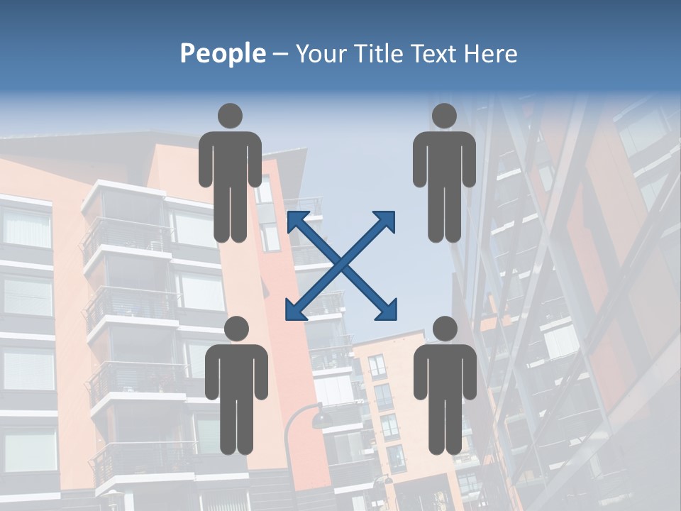 Apartment Houses In Finland PowerPoint Template