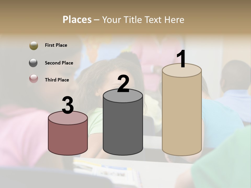 Female Pupil Being Bullied In Elementary School PowerPoint Template