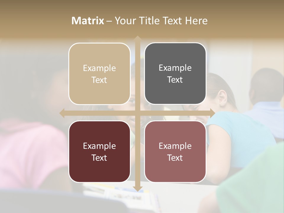 Female Pupil Being Bullied In Elementary School PowerPoint Template