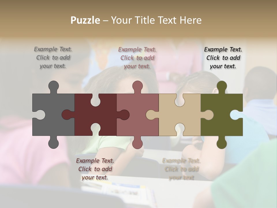 Female Pupil Being Bullied In Elementary School PowerPoint Template