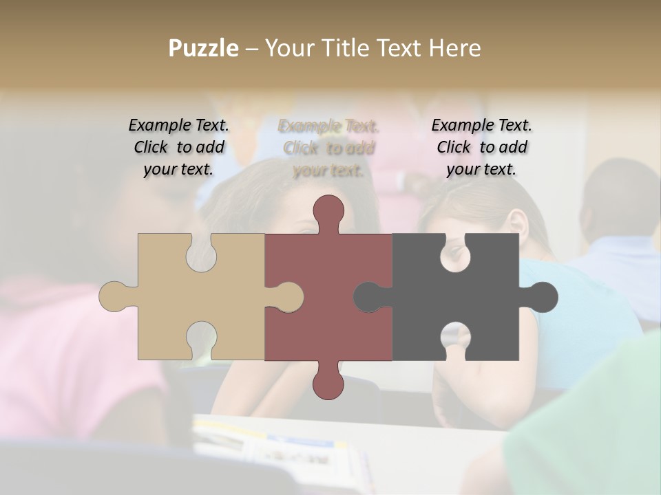 Female Pupil Being Bullied In Elementary School PowerPoint Template