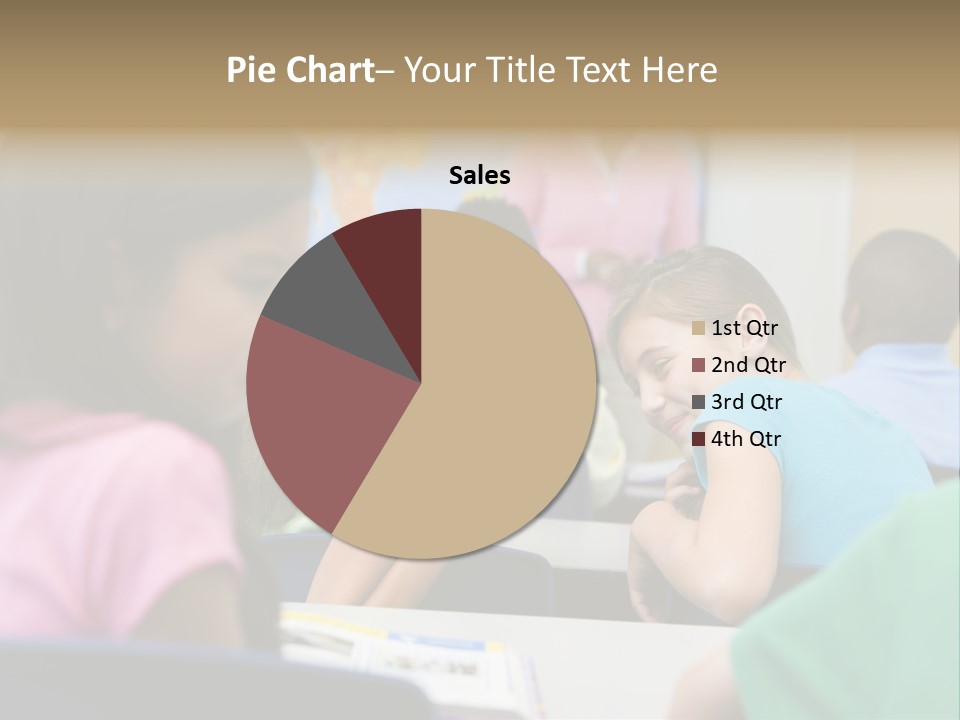 Female Pupil Being Bullied In Elementary School PowerPoint Template