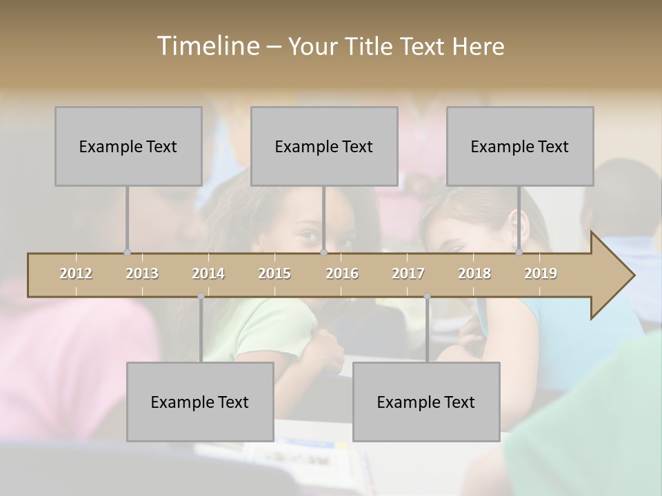 Female Pupil Being Bullied In Elementary School PowerPoint Template