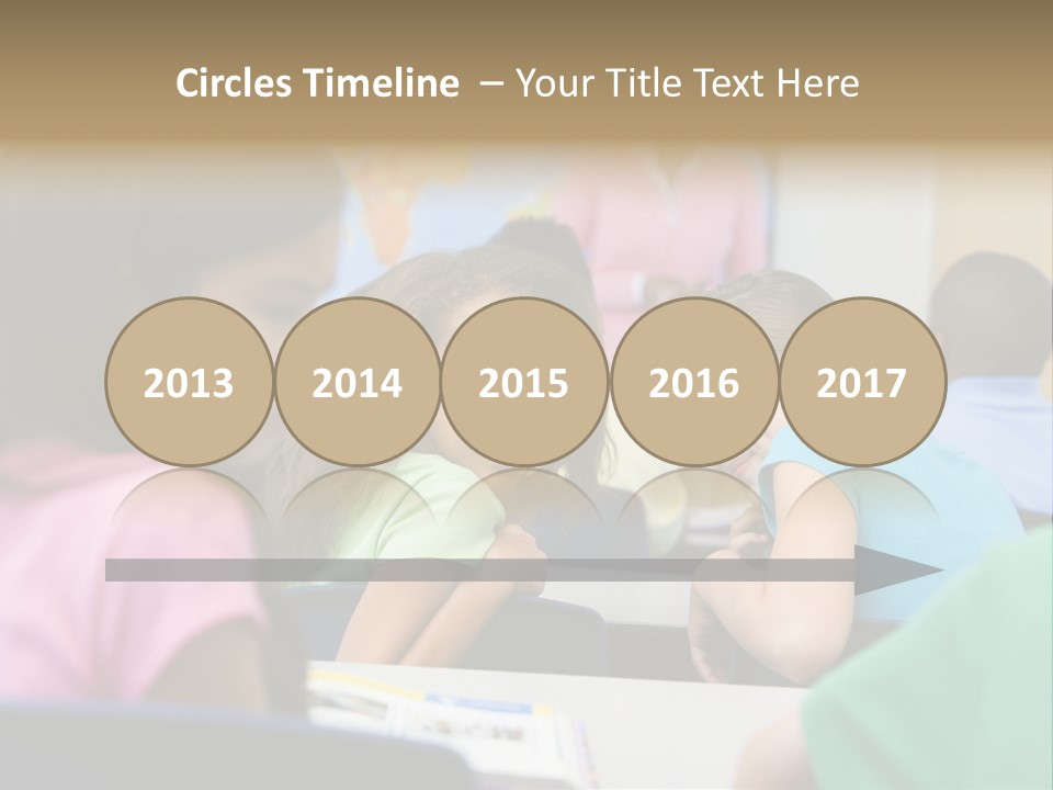 Female Pupil Being Bullied In Elementary School PowerPoint Template