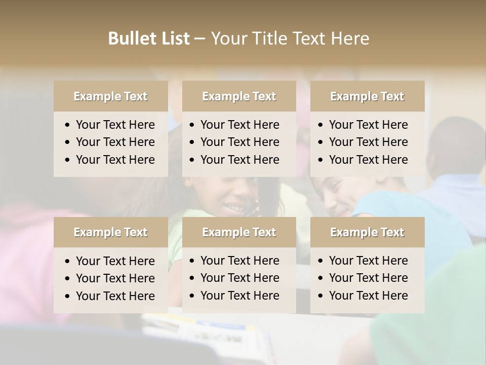 Female Pupil Being Bullied In Elementary School PowerPoint Template