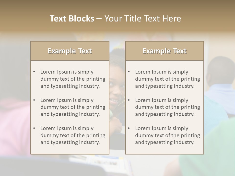 Female Pupil Being Bullied In Elementary School PowerPoint Template