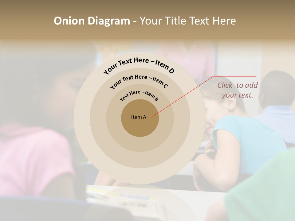 Female Pupil Being Bullied In Elementary School PowerPoint Template