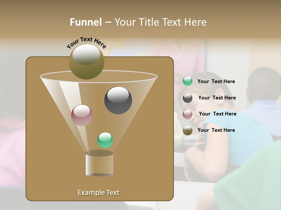 Female Pupil Being Bullied In Elementary School PowerPoint Template
