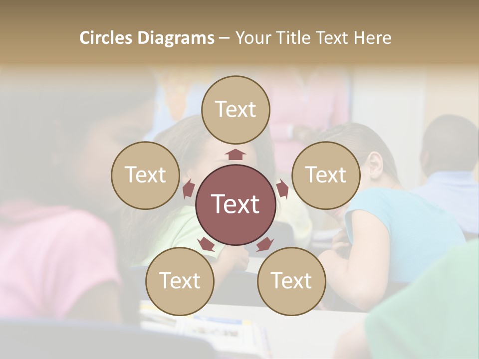 Female Pupil Being Bullied In Elementary School PowerPoint Template