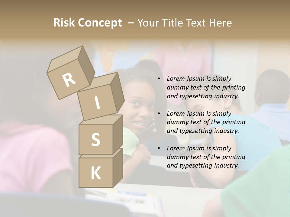 Female Pupil Being Bullied In Elementary School PowerPoint Template