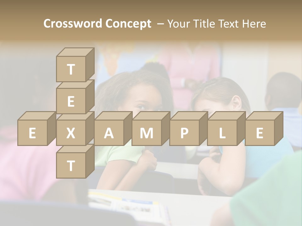 Female Pupil Being Bullied In Elementary School PowerPoint Template