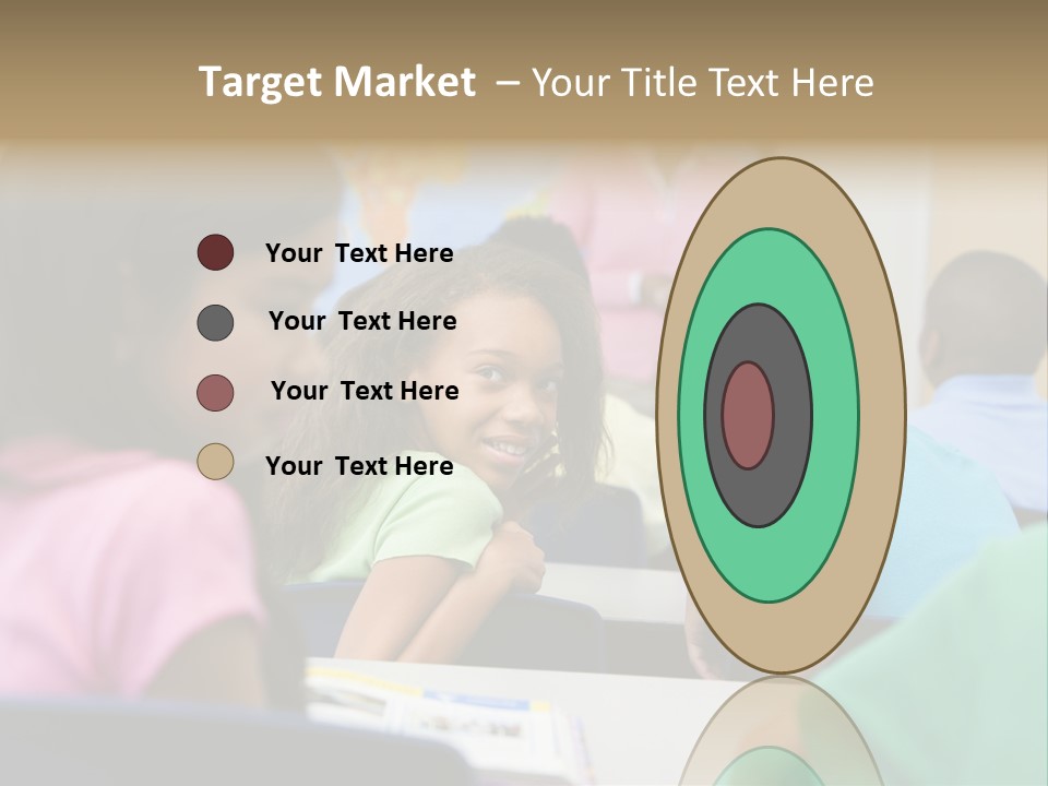 Female Pupil Being Bullied In Elementary School PowerPoint Template