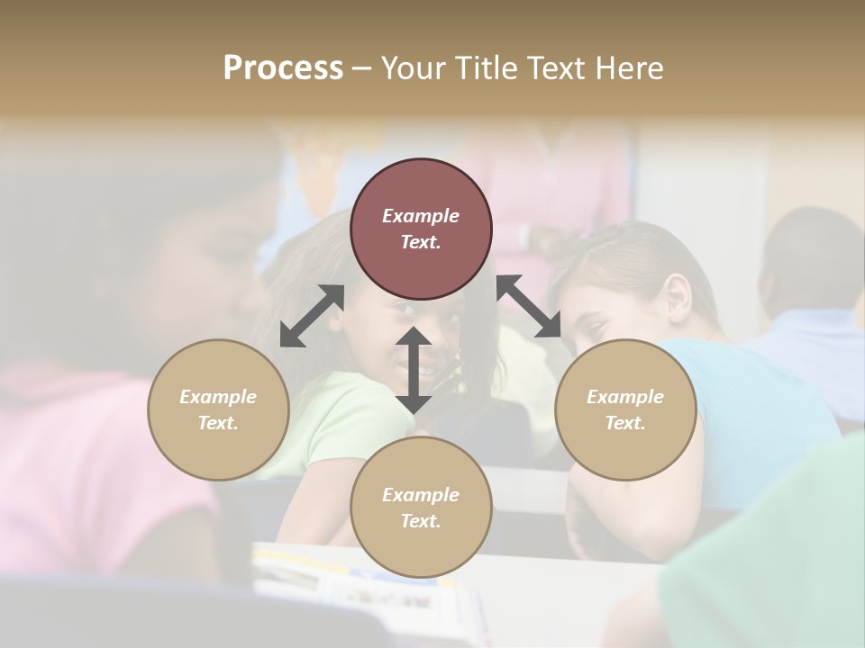 Female Pupil Being Bullied In Elementary School PowerPoint Template