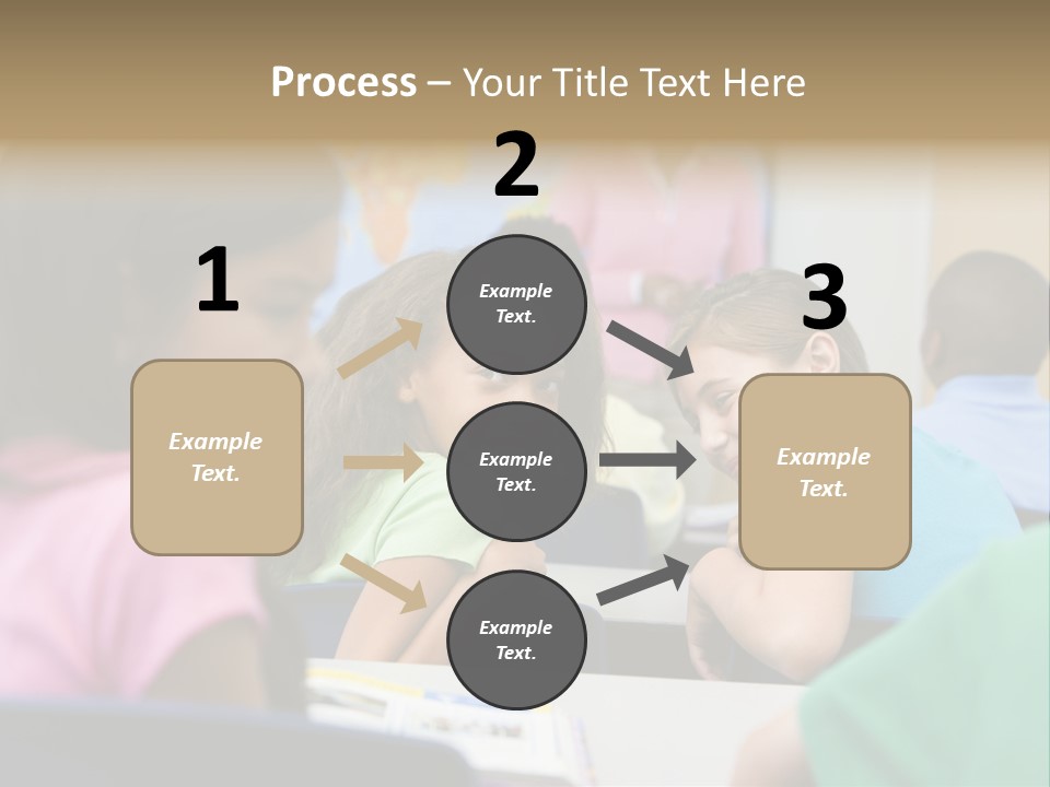 Female Pupil Being Bullied In Elementary School PowerPoint Template
