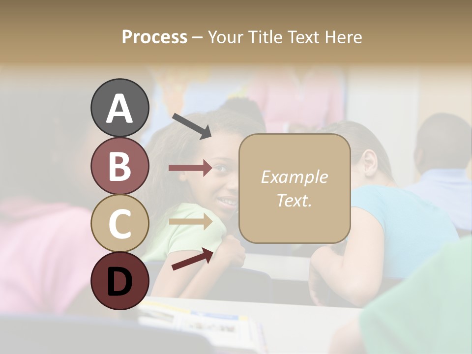 Female Pupil Being Bullied In Elementary School PowerPoint Template