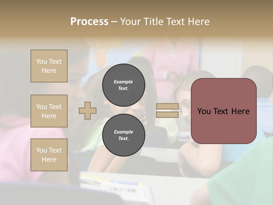 Female Pupil Being Bullied In Elementary School PowerPoint Template