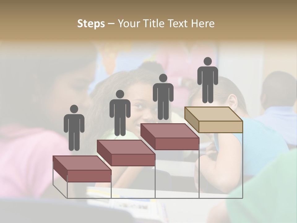 Female Pupil Being Bullied In Elementary School PowerPoint Template