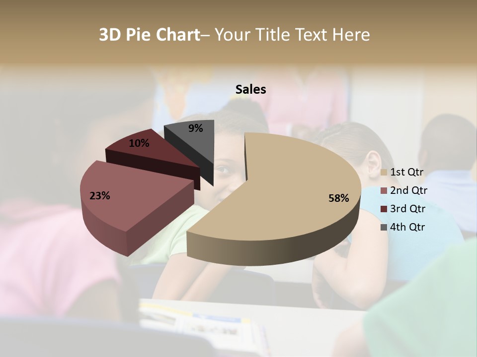 Female Pupil Being Bullied In Elementary School PowerPoint Template