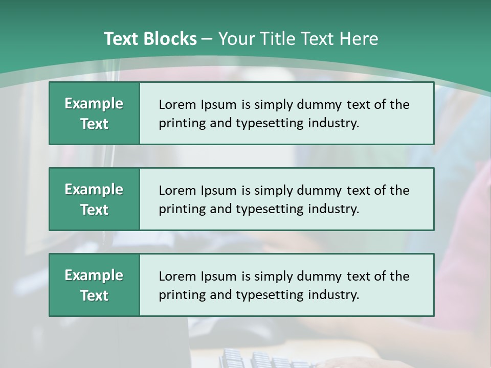 Male Pupil In Elementary School Computer Class PowerPoint Template
