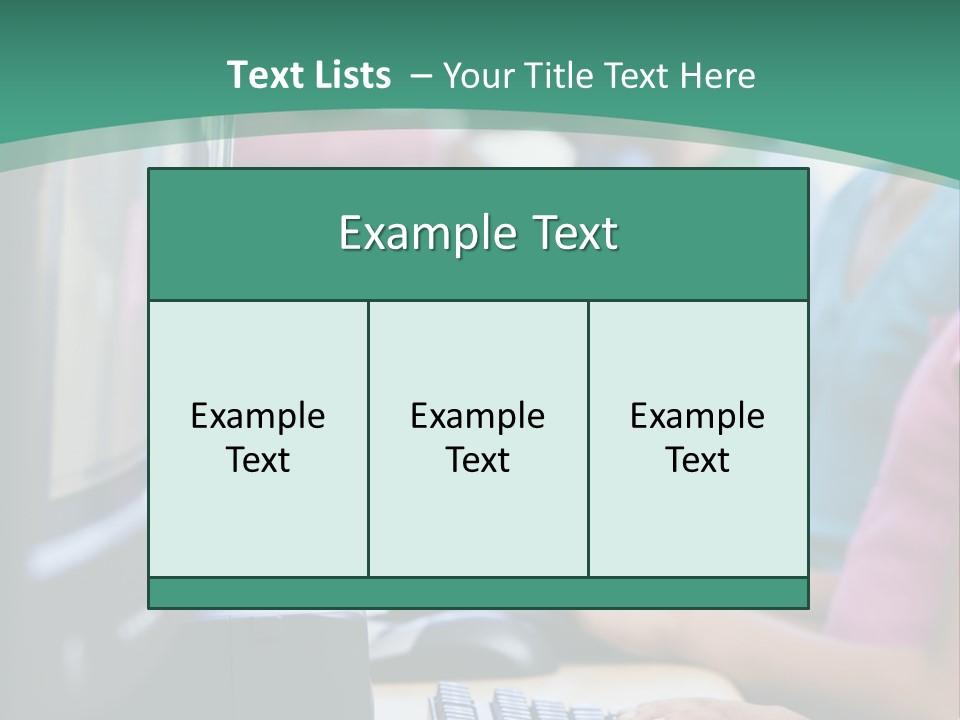 Male Pupil In Elementary School Computer Class PowerPoint Template