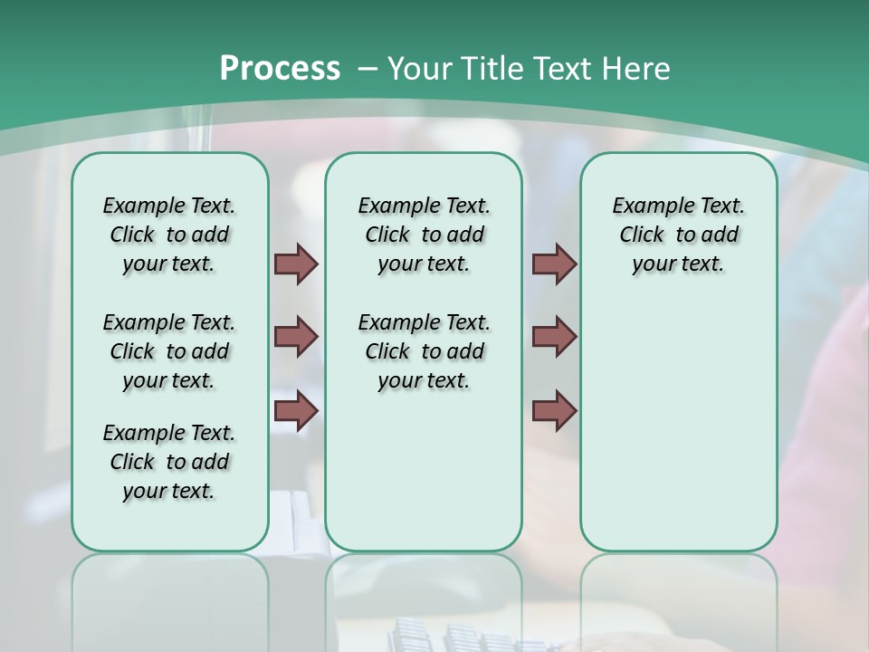 Male Pupil In Elementary School Computer Class PowerPoint Template