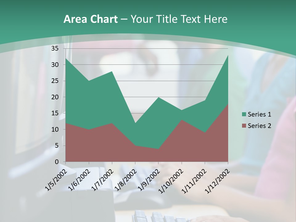 Male Pupil In Elementary School Computer Class PowerPoint Template