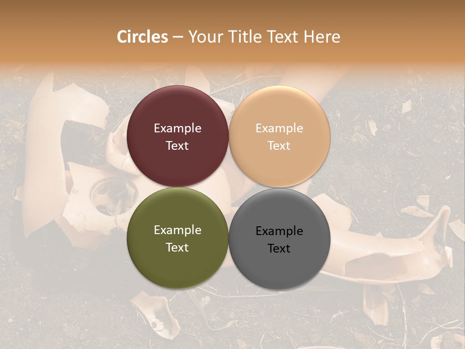 The Old, Broken Doll On The Ground PowerPoint Template